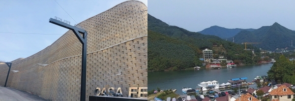 가평 양평 타운하우스형 전원주택 부지 토지분양 인기, 6~8미터 봉토 토목공사완료 전세대 청평호뷰